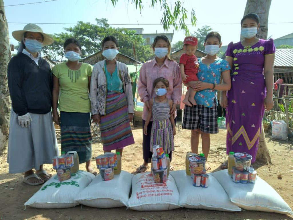 Myanmar-charity-food-support-local-families